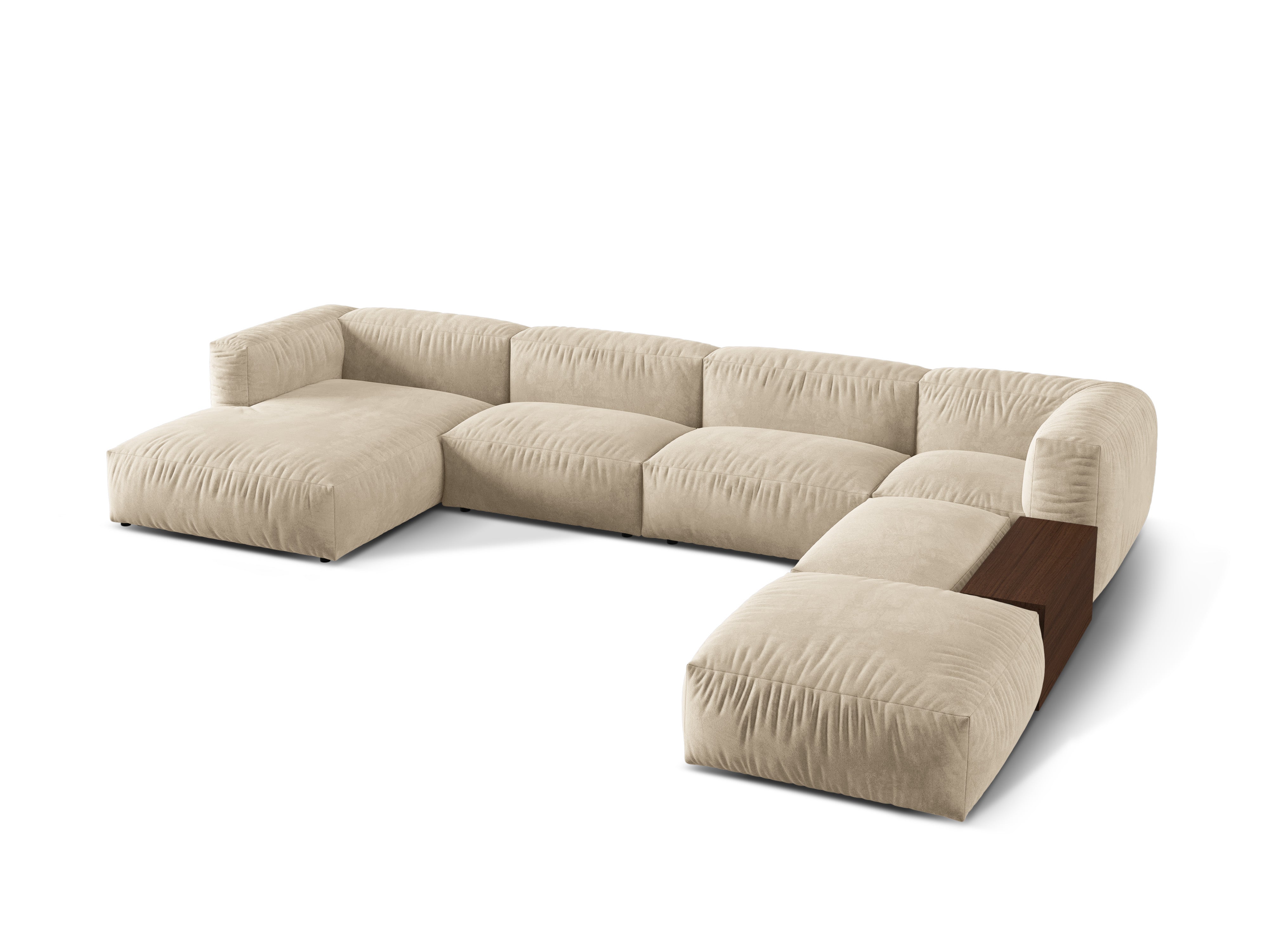 Sofa Martina, 406x280cm, Material: Samt