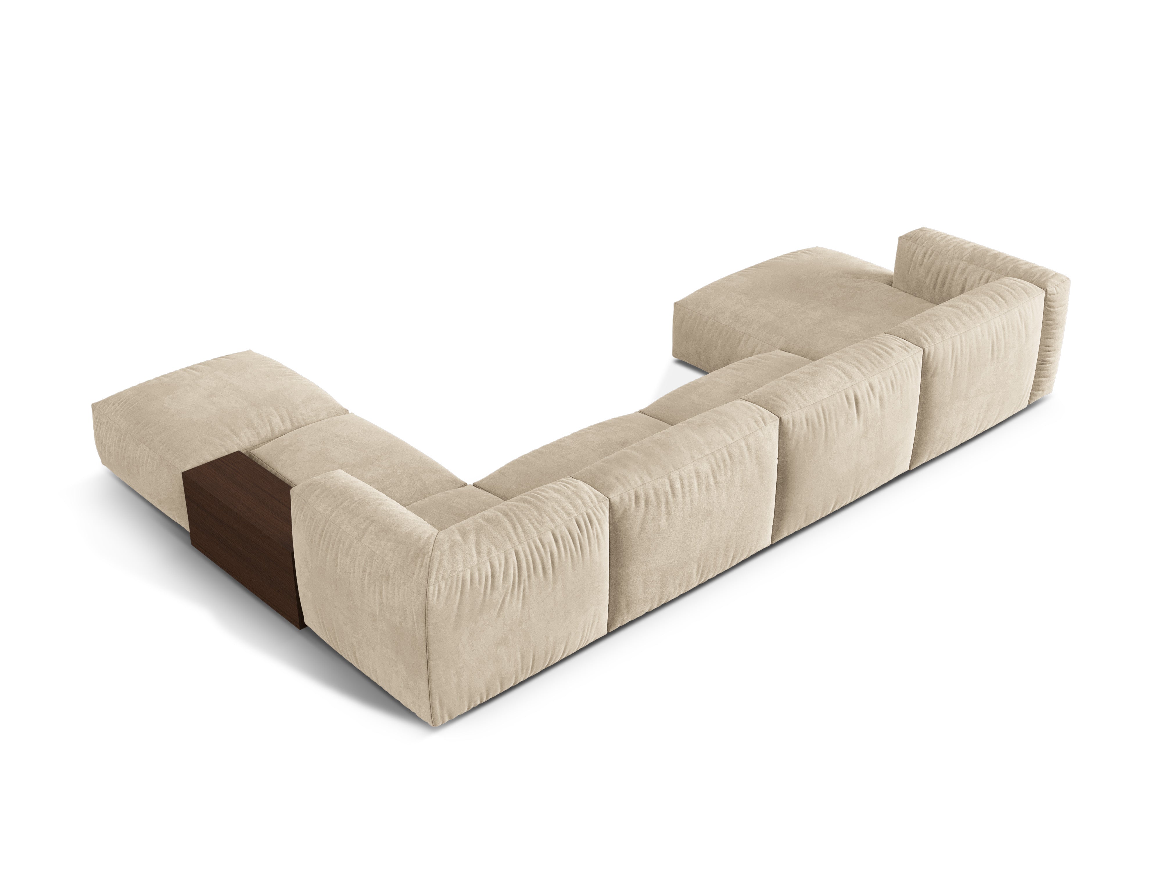 Sofa Martina, 406x280cm, Material: Samt