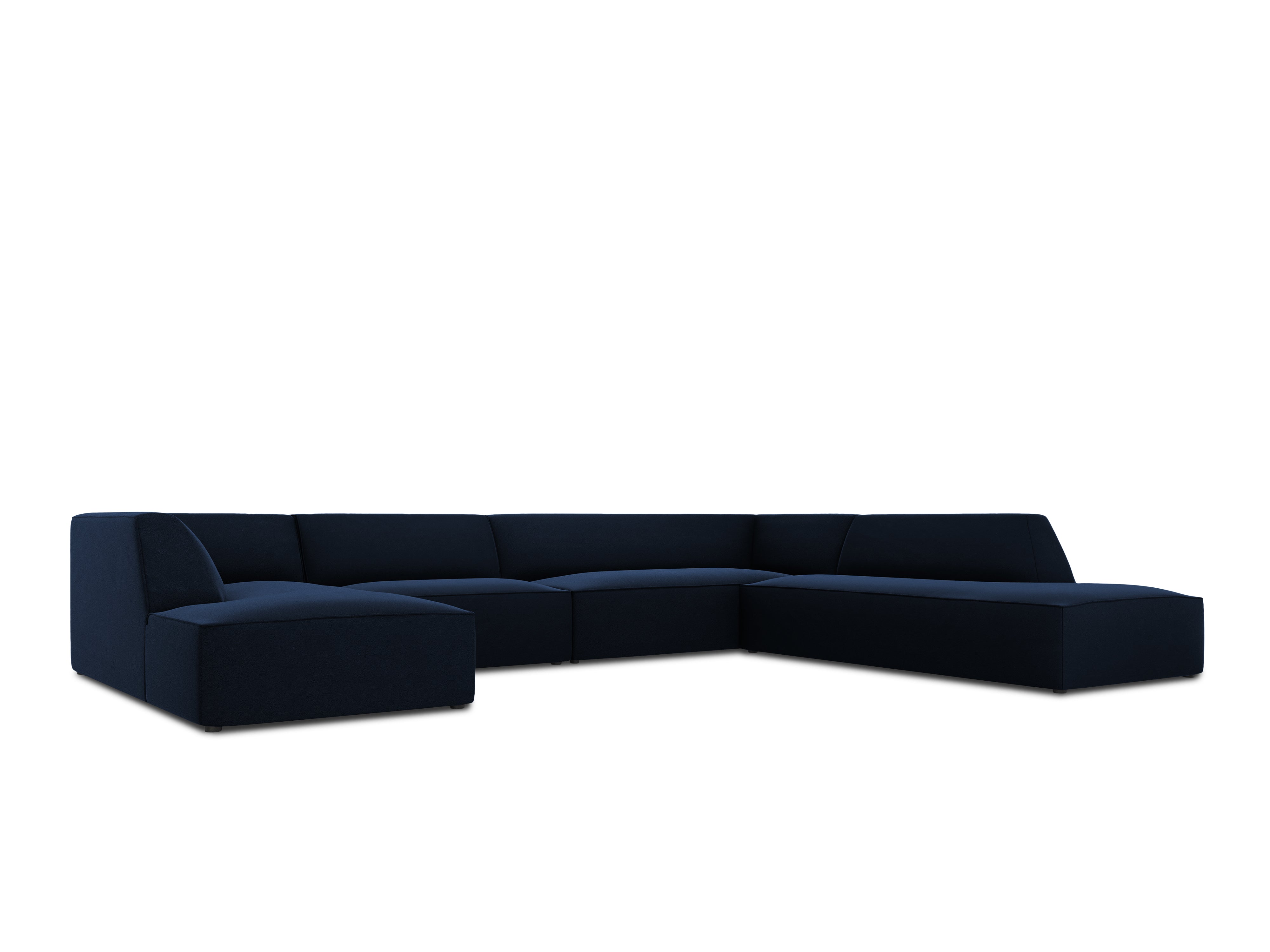 Ecksofa Ruby, 7 Sitze, 366x273cm, Material: Samt