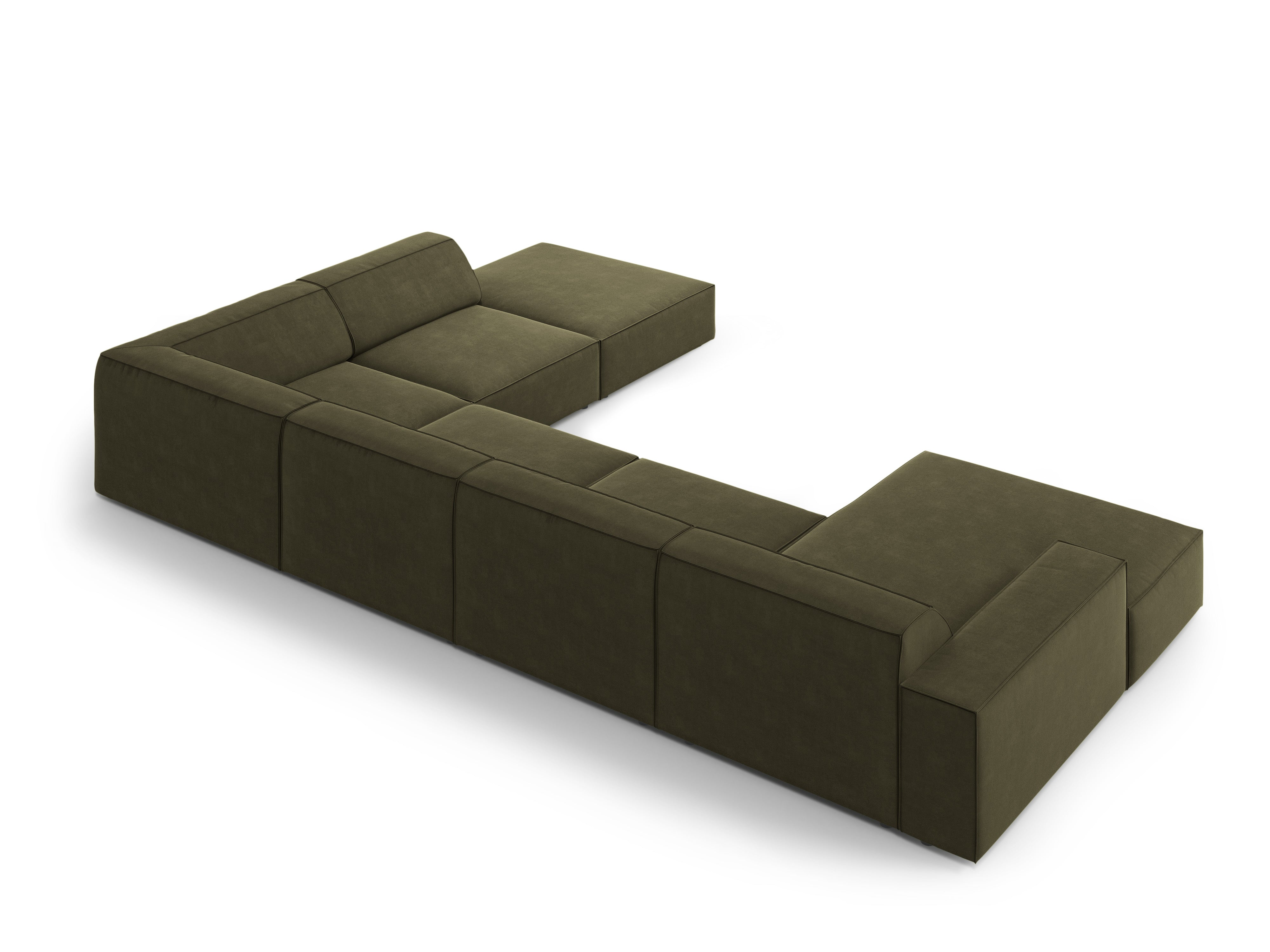 Jodie-Set 364x262cm, Material: Samt