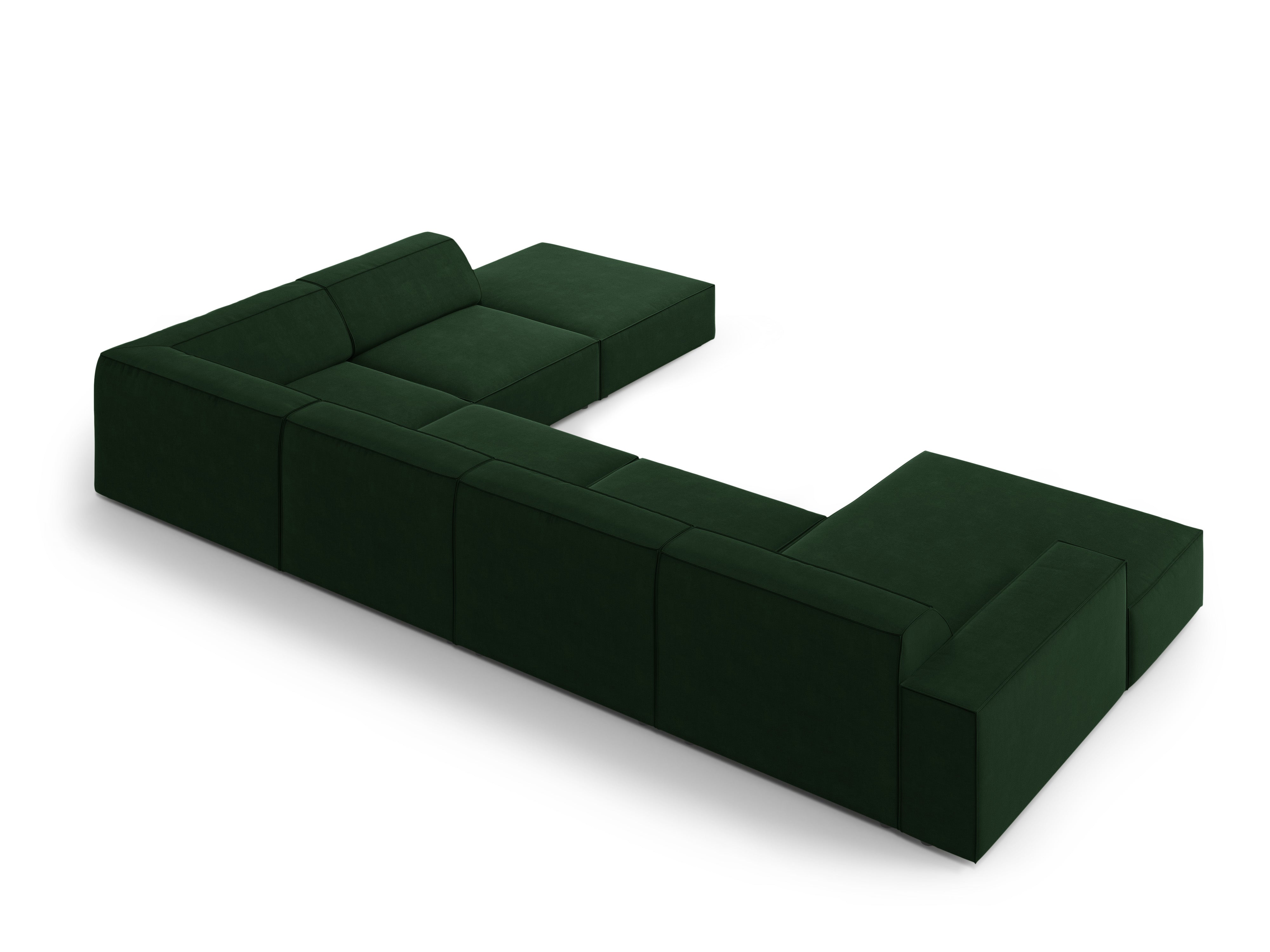 Jodie-Set 364x262cm, Material: Samt