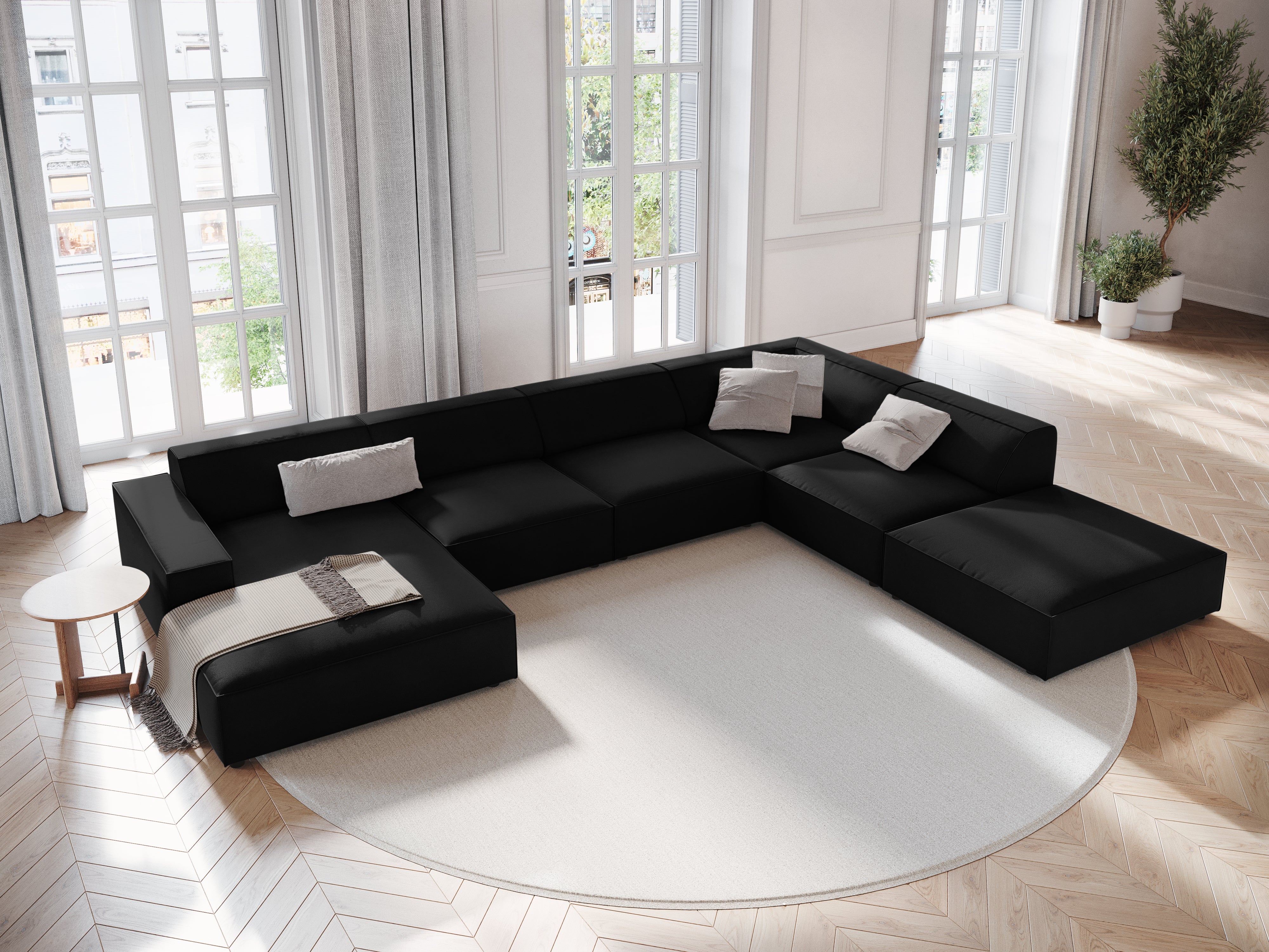 Jodie-Set 364x262cm, Material: Samt