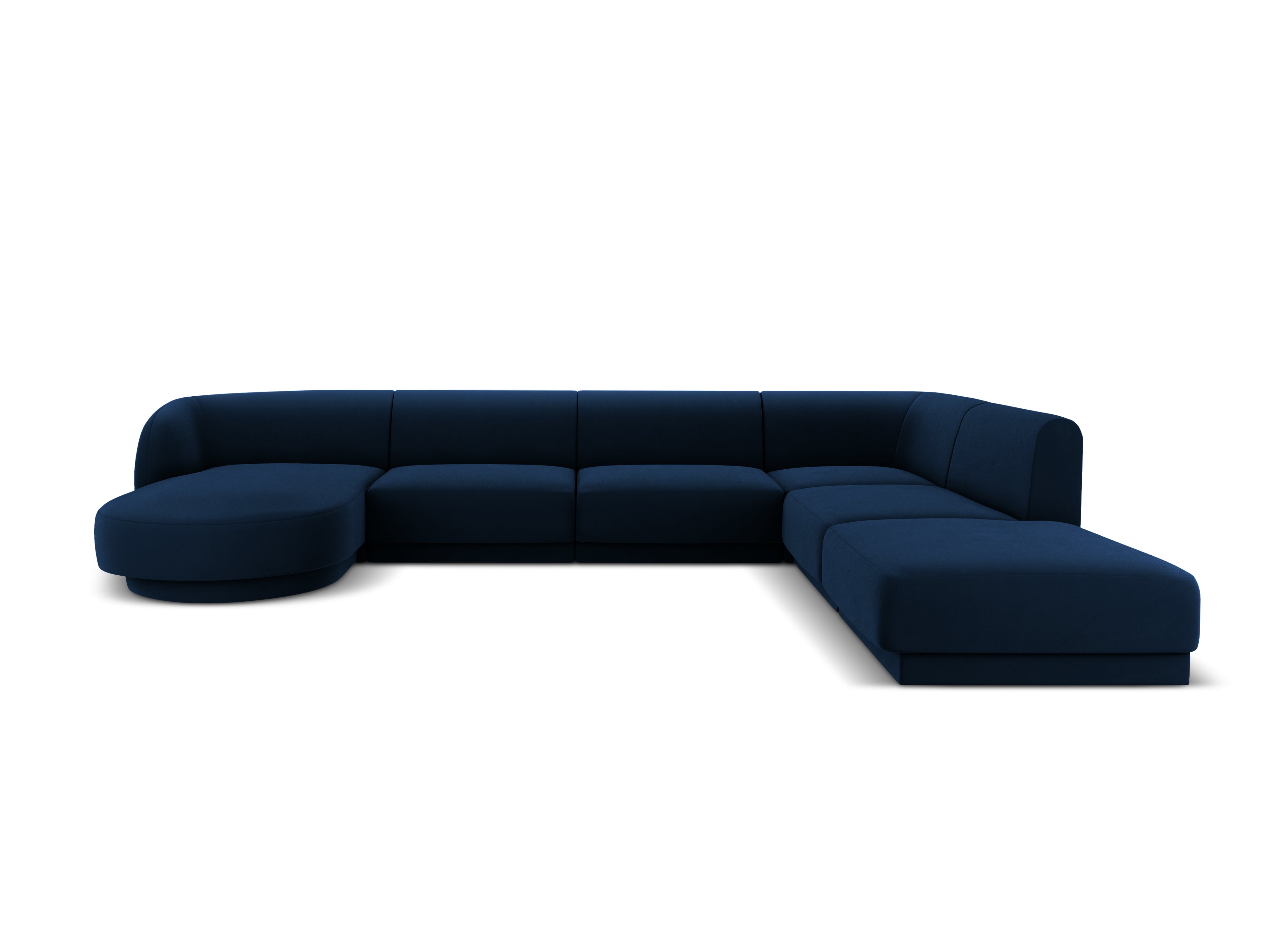 Ecksofa Miley Panoramic, 330x255cm, Material: Samt