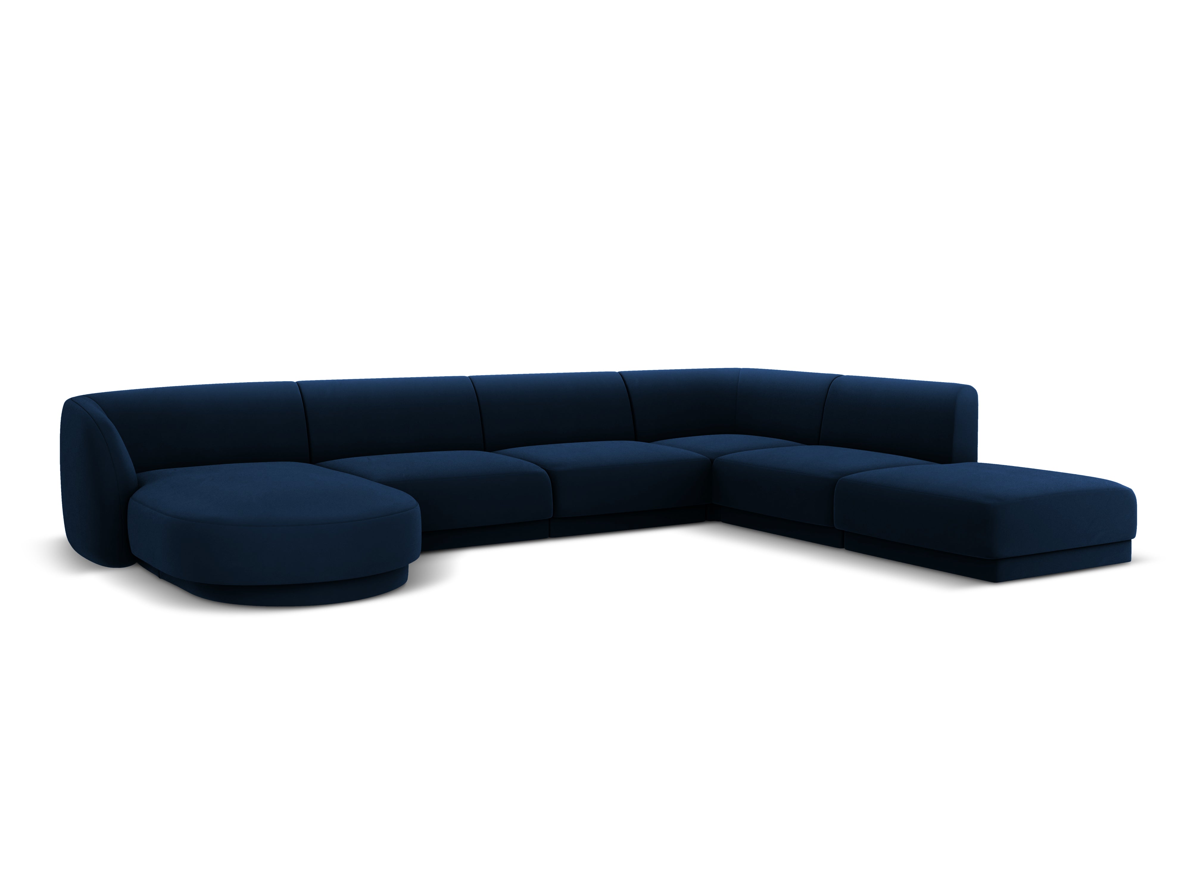 Ecksofa Miley Panoramic, 330x255cm, Material: Samt