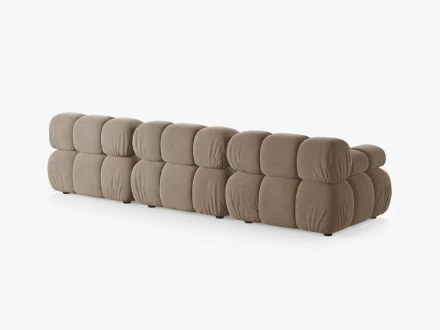 Modulares Sofa Bellis 282x94cm, Material: Samt