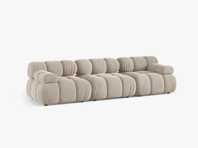 Modulares Sofa Bellis 282x94cm, Material: Samt
