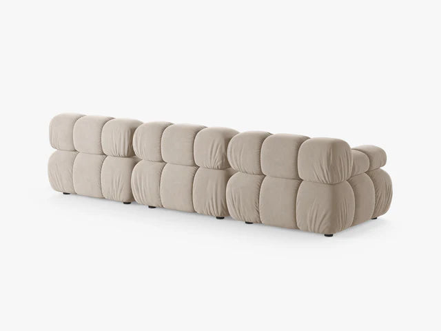 Modulares Sofa Bellis 282x94cm, Material: Samt