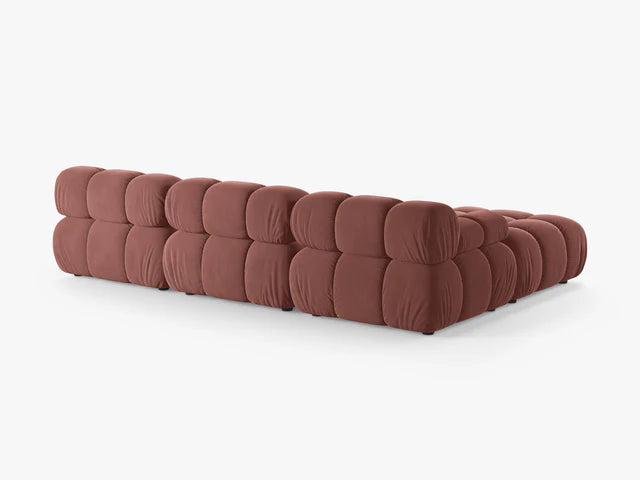 Ecksofa Bellis 282x188cm, Material: Samt
