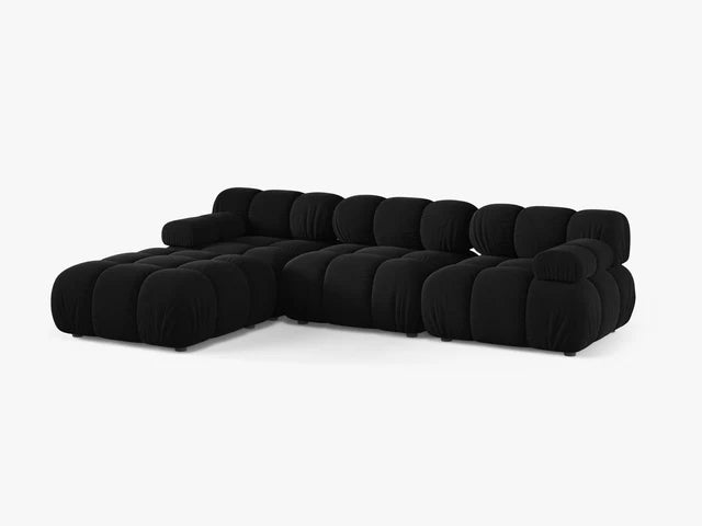 Ecksofa Bellis 282x188cm, Material: Samt
