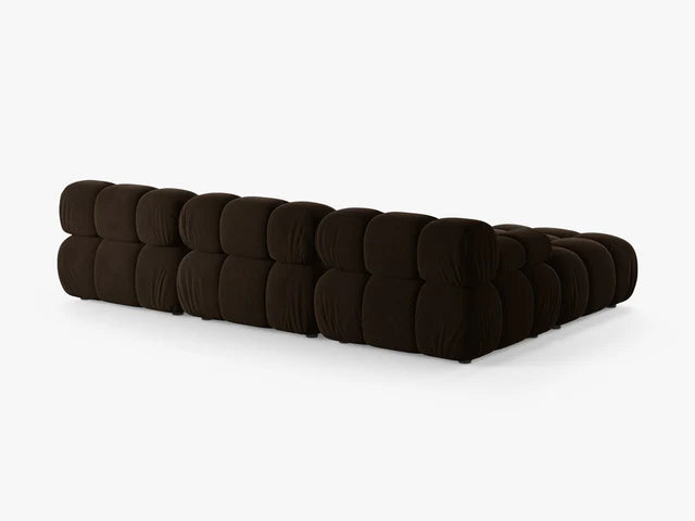 Ecksofa Bellis 282x188cm, Material: Samt