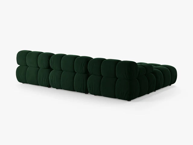 Ecksofa Bellis 282x188cm, Material: Samt