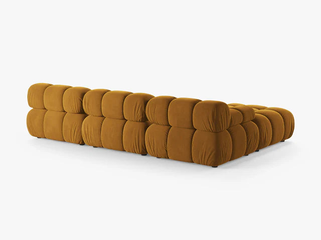 Ecksofa Bellis 282x188cm, Material: Samt