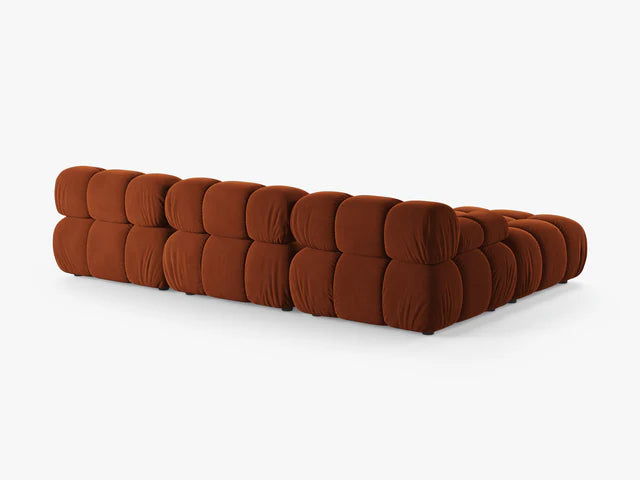 Ecksofa Bellis 282x188cm, Material: Samt