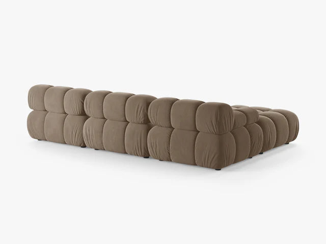 Ecksofa Bellis 282x188cm, Material: Samt