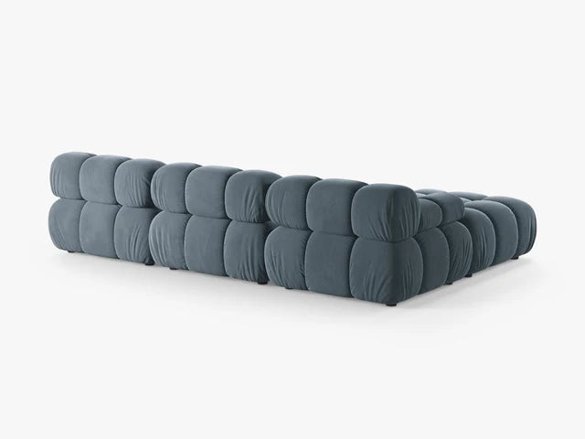 Ecksofa Bellis 282x188cm, Material: Samt