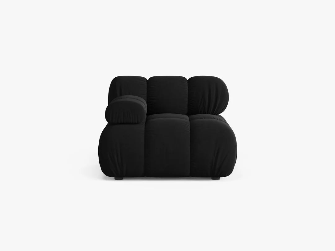 Bellis Modul mit Armlehne 94x94cm, Material: Samt