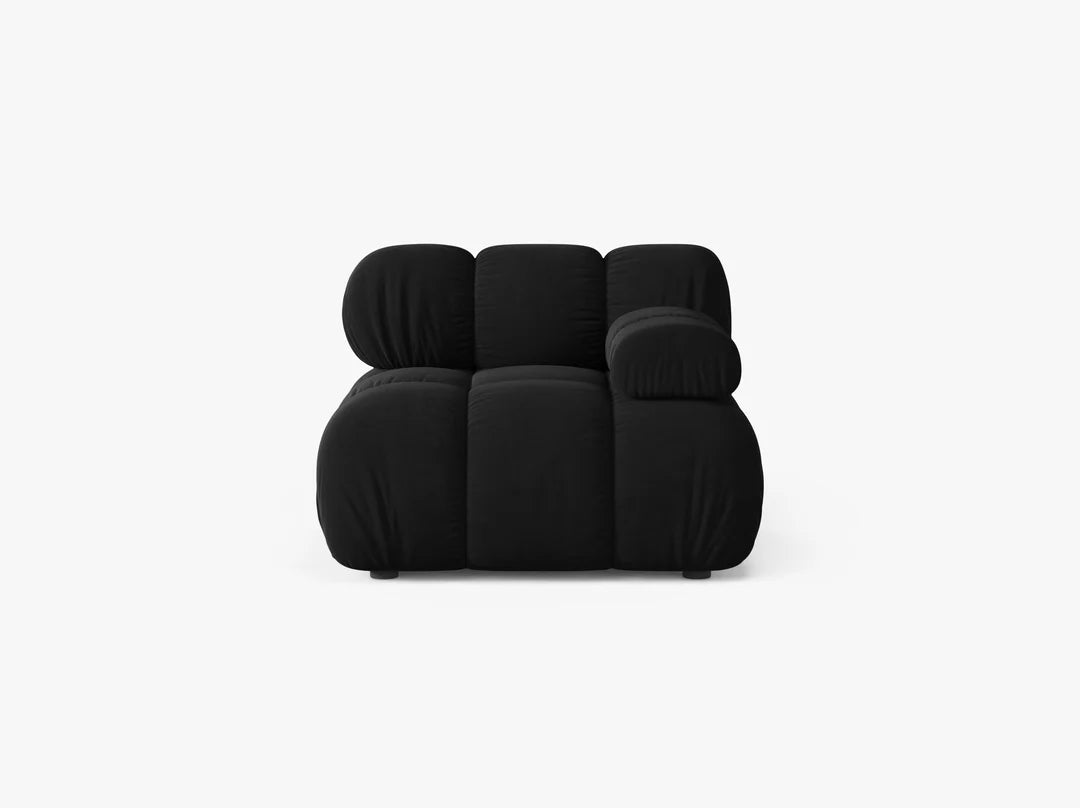 Bellis Modul mit Armlehne 94x94cm, Material: Samt