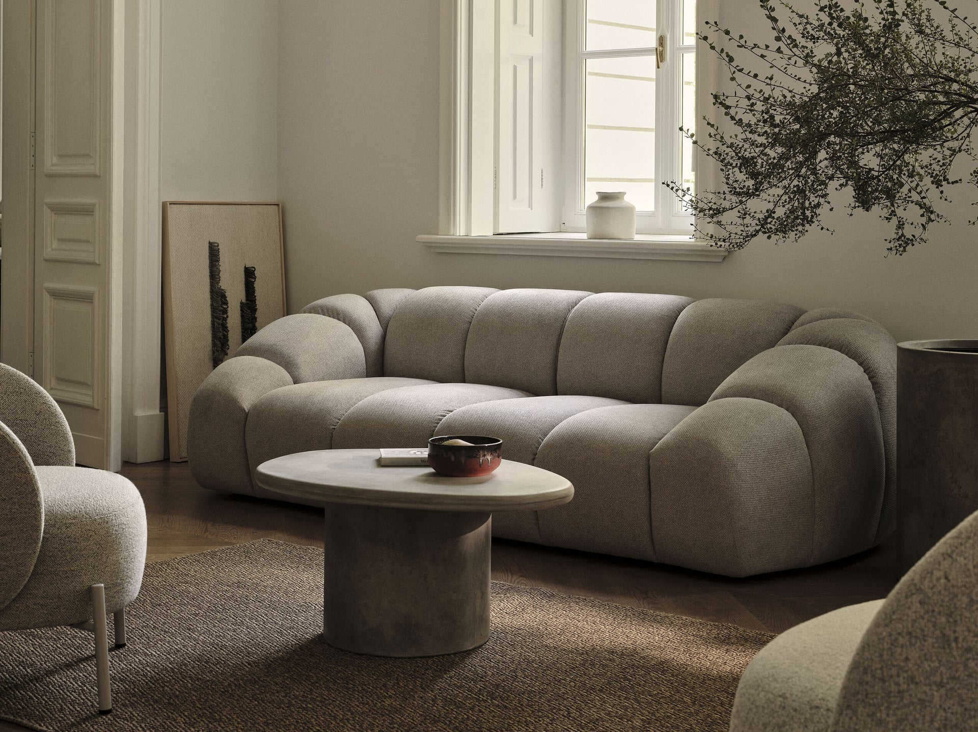 Sofa Diana 214x114cm, Material: Velours