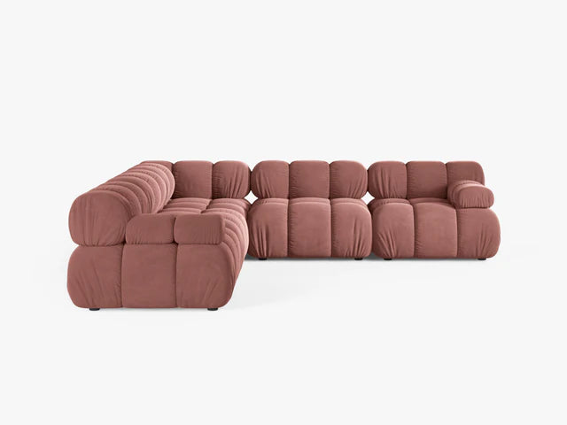 Ecksofa Bellis 282x282cm, Material: Samt