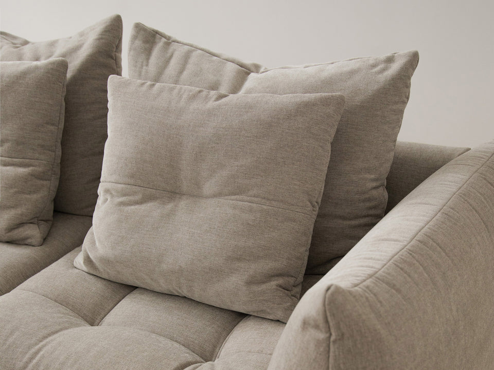 Bloom Ecksofa, 316x216 cm, Material: Strukturstoff