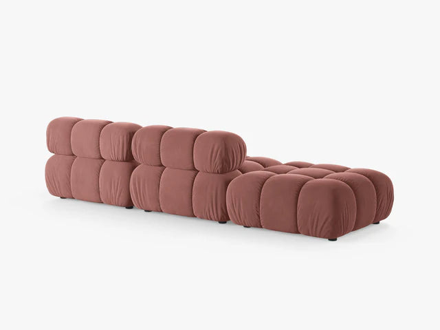 Modulares Sofa Bellis 282x94cm, Material: Samt