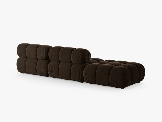 Modulares Sofa Bellis 282x94cm, Material: Samt