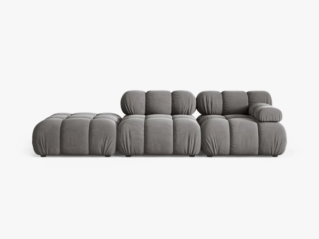 Modulares Sofa Bellis 282x94cm, Material: Samt