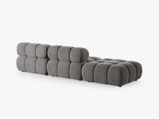 Modulares Sofa Bellis 282x94cm, Material: Samt