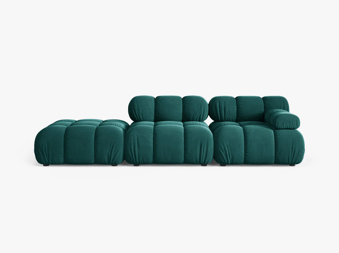 Modulares Sofa Bellis 282x94cm, Material: Samt
