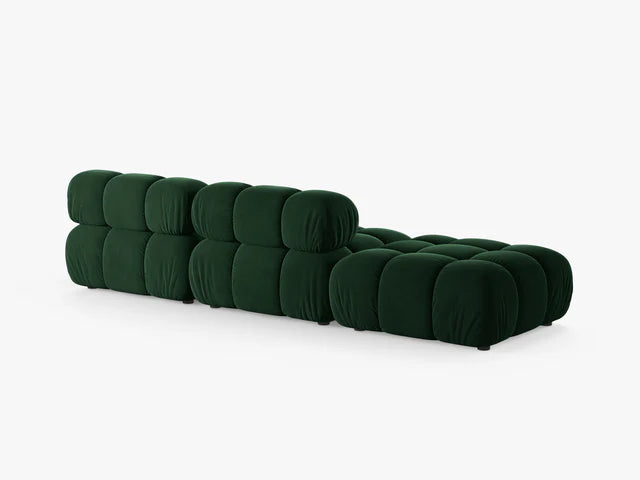 Modulares Sofa Bellis 282x94cm, Material: Samt