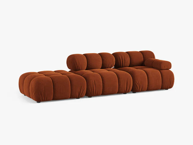 Modulares Sofa Bellis 282x94cm, Material: Samt