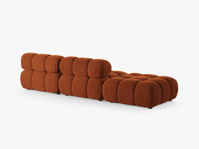 Modulares Sofa Bellis 282x94cm, Material: Samt