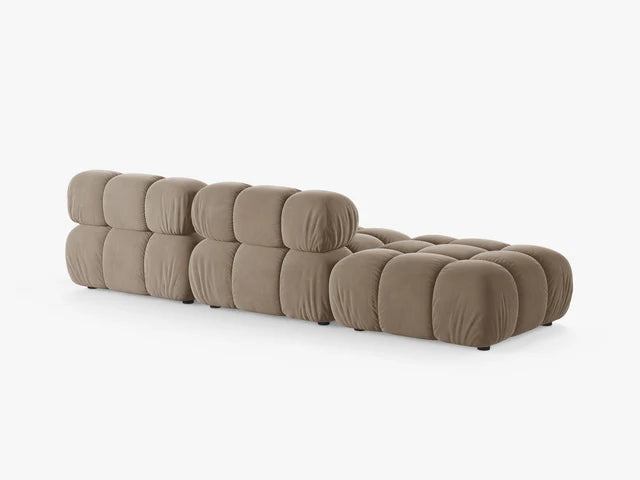 Modulares Sofa Bellis 282x94cm, Material: Samt