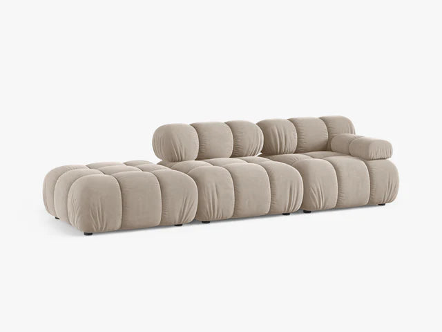 Modulares Sofa Bellis 282x94cm, Material: Samt