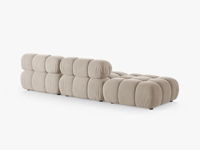 Modulares Sofa Bellis 282x94cm, Material: Samt