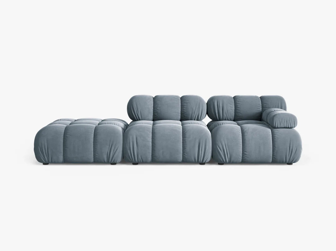 Modulares Sofa Bellis 282x94cm, Material: Samt
