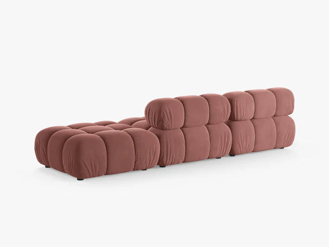 Modulares Sofa Bellis 282x94cm, Material: Samt