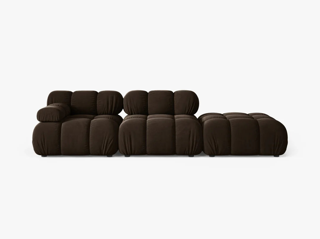 Modulares Sofa Bellis 282x94cm, Material: Samt