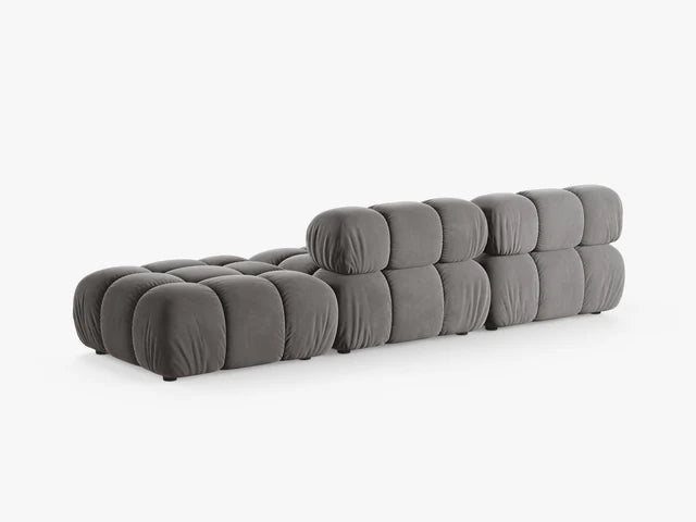 Modulares Sofa Bellis 282x94cm, Material: Samt