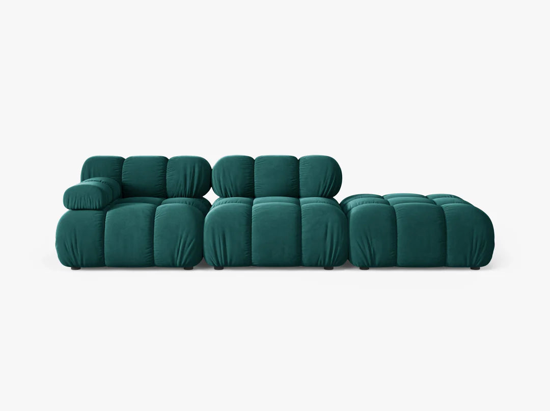 Modulares Sofa Bellis 282x94cm, Material: Samt