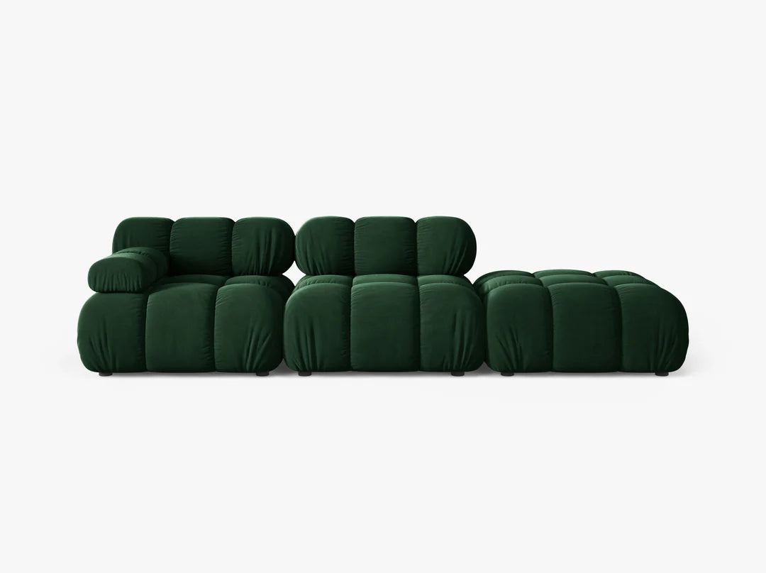 Modulares Sofa Bellis 282x94cm, Material: Samt