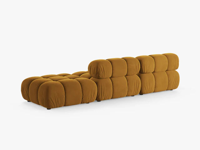 Modulares Sofa Bellis 282x94cm, Material: Samt