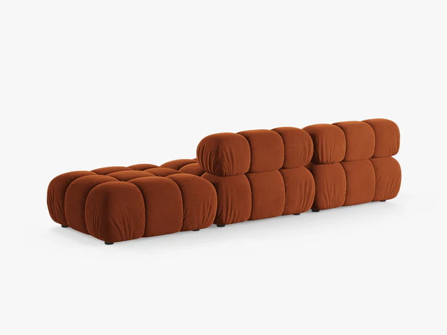 Modulares Sofa Bellis 282x94cm, Material: Samt