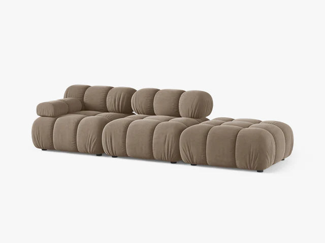 Modulares Sofa Bellis 282x94cm, Material: Samt