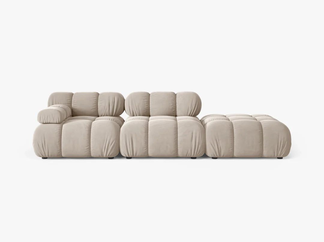 Modulares Sofa Bellis 282x94cm, Material: Samt