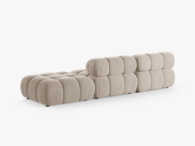 Modulares Sofa Bellis 282x94cm, Material: Samt