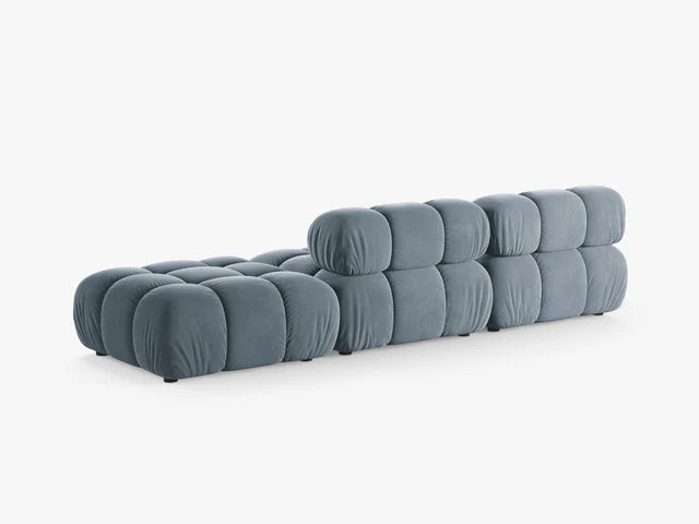 Modulares Sofa Bellis 282x94cm, Material: Samt