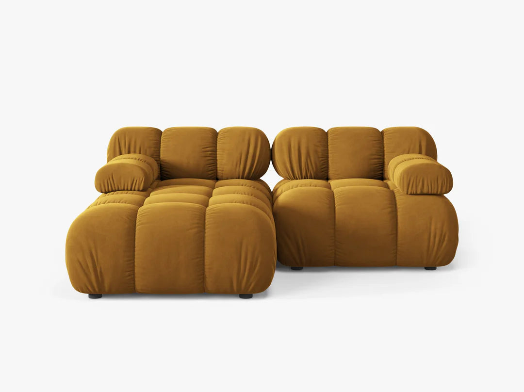Modulares Sofa Bellis 188x155cm, Material: Samt