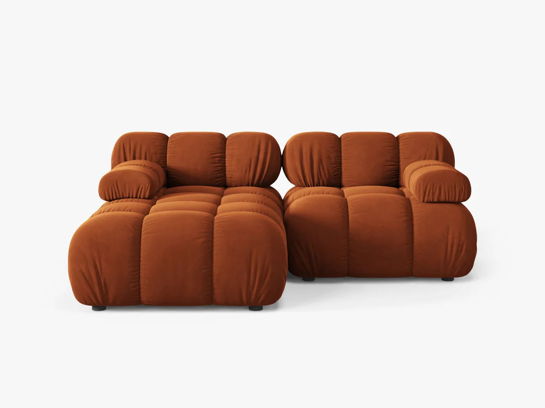 Modulares Sofa Bellis 188x155cm, Material: Samt