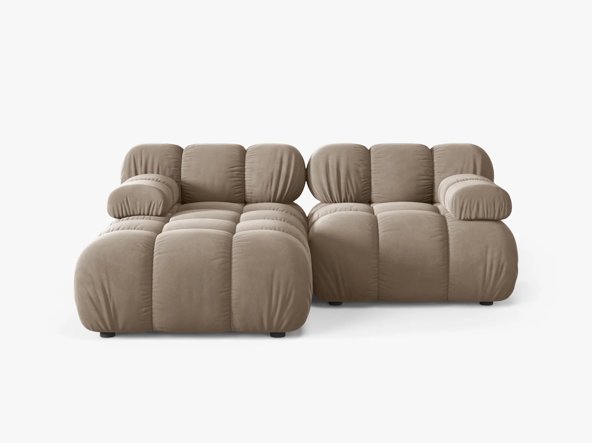 Modulares Sofa Bellis 188x155cm, Material: Samt